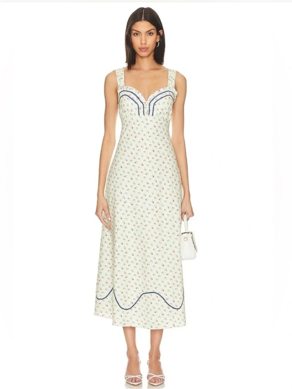 Free People Sweet Hearts Midi Dress